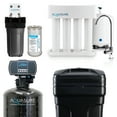 thumbnail image 1 of Aquasure 64,000 Grains Whole House Water Filtration Bundle with 75 GPD RO System, for 4-6 bathrooms (AS-WHF64D), 1 of 8