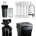 thumbnail image 1 of Aquasure 64,000 Grains Whole House Water Filtration Bundle with Fine Mesh Resin and 75 GPD RO System, for 4-6 bathrooms (AS-WHF64FM), 1 of 9