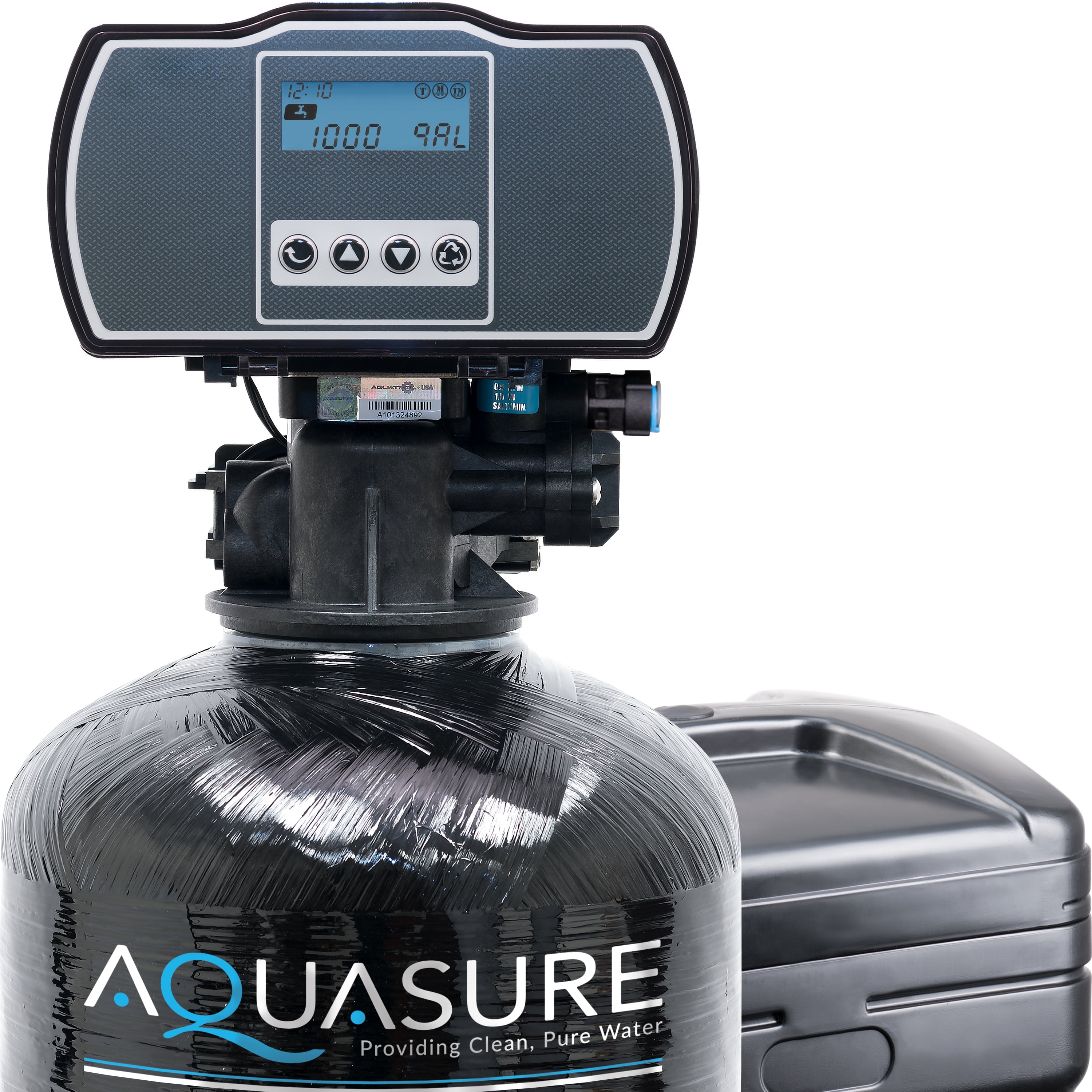 AQUASURE USA Aquasure Harmony Series 48,000 Grains Whole House Water Softener for 3-4 bathrooms (AS-HS48D)