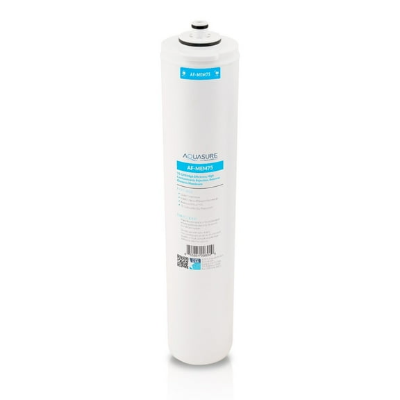 Aquasure Premier Series Stage 3 75 GPD Membrane RO Water Filter Replacement Cartridge for AS-PR75