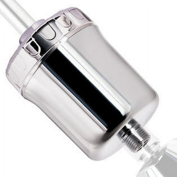 Aquasure Sparkle Series Shower Filter with pH Balancing, High Capacity 15,000 gallons Replacement Cartridge - Chrome