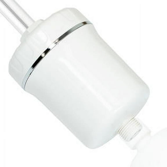 Aquasure Sparkle Series Shower Filter with pH Balancing, High Capacity 15,000 gallons Replacement Cartridge - White