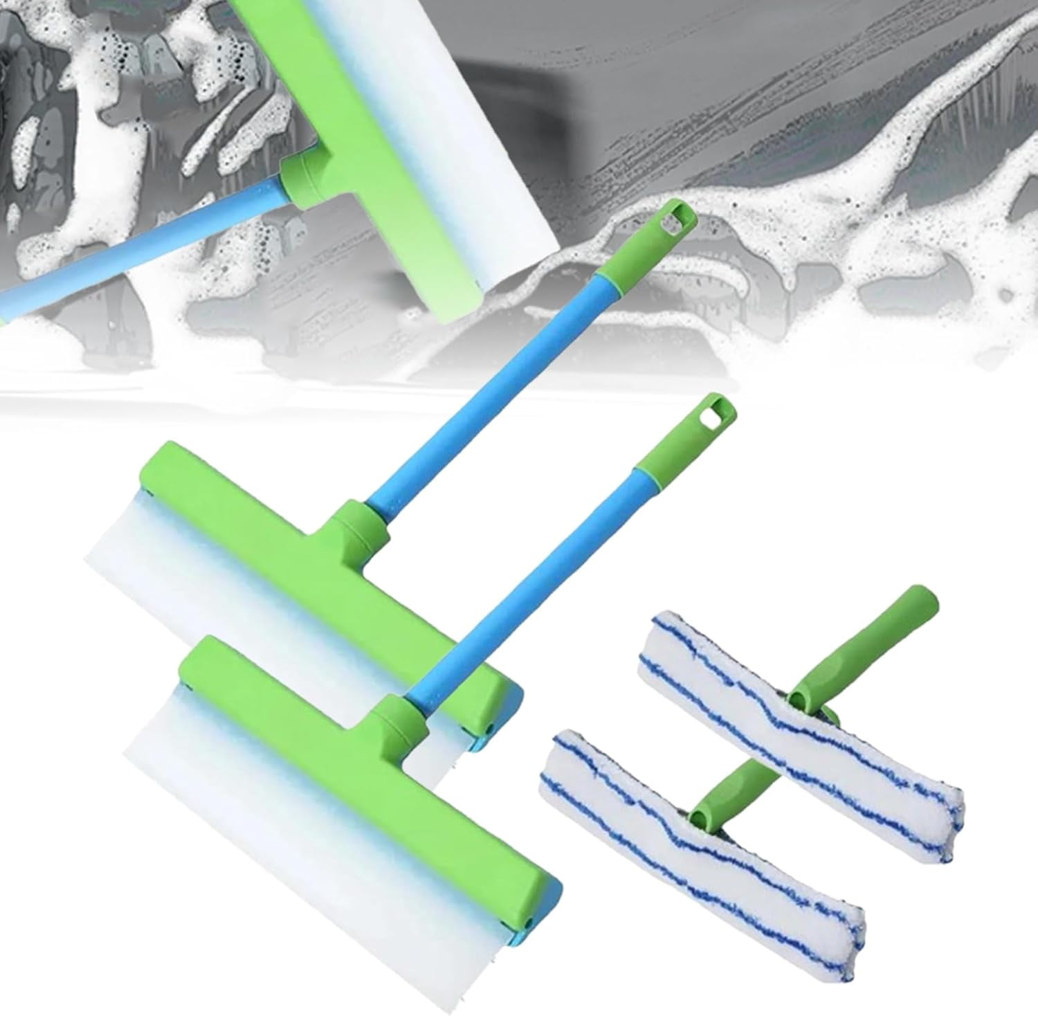 Aquaswipe Window Squeegee,Recyclable Silicone Window Squeegee Kit ...