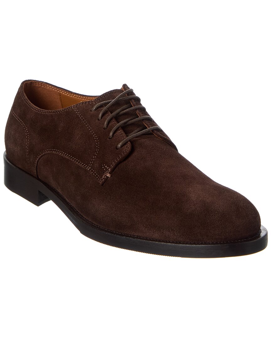 Aquatalia Suede Casual Shoes Brown Leather Low Top Mens Size 8 Aquatalia Men main image 4