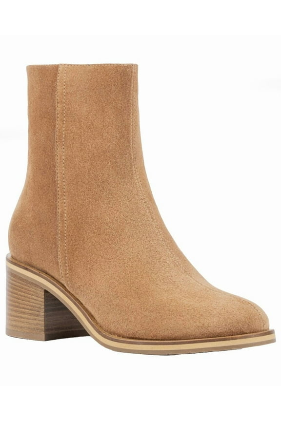 Bellina Weatherproof Suede Boot, 8.5, Brown