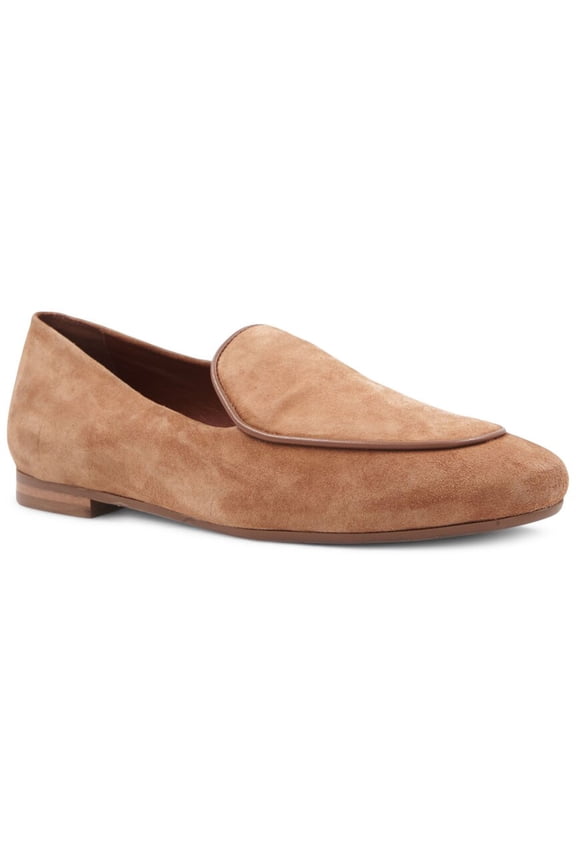 Calandra Waterproof Suede Loafer, 9.5, Brown