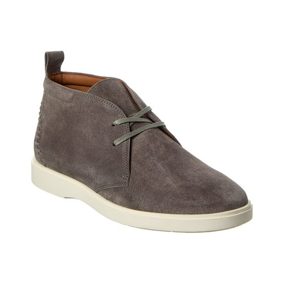 Aquatalia Florian Suede Sneaker, 9, Gray