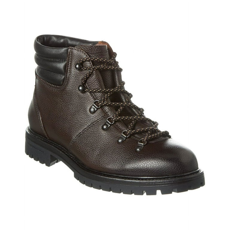 Aquatalia Holt Weatherproof Leather Boot 12 Brown Walmart