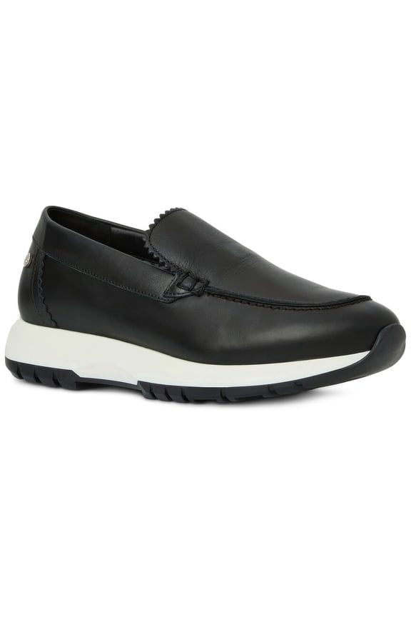 Karena Waterproof Leather Sneaker, 5, Black