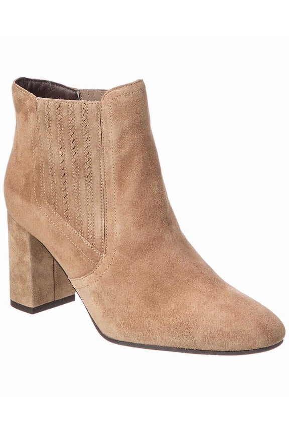 Lanna Waterproof Suede Bootie, 11, Brown