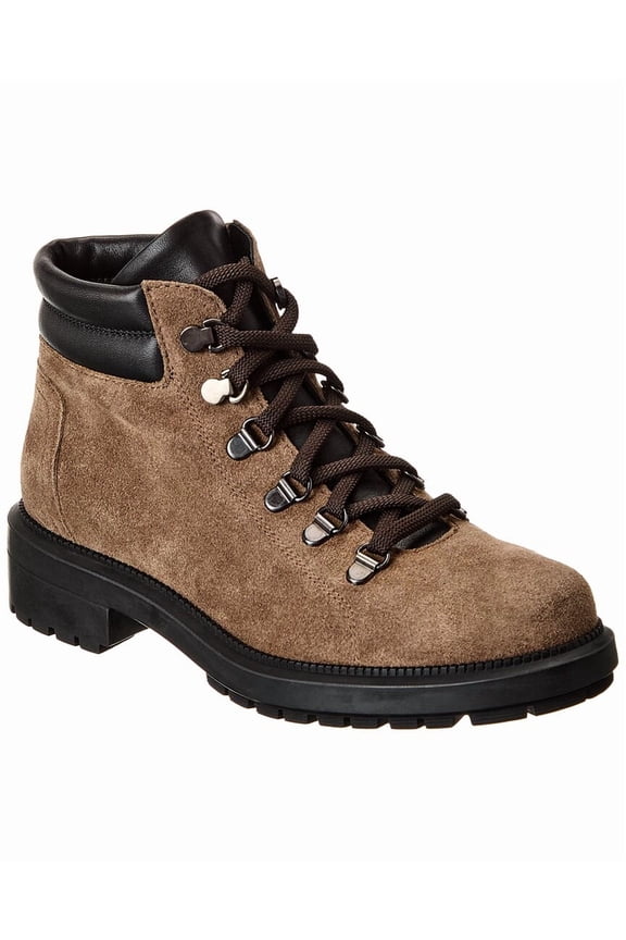 Liviana Weatherproof Suede Boot, 7, Brown