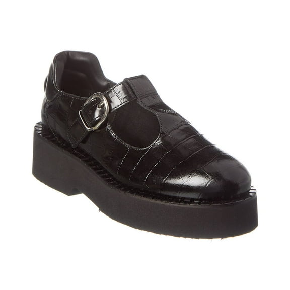 Aquatalia Malvina Weatherproof Leather Loafer, 7.5, Black