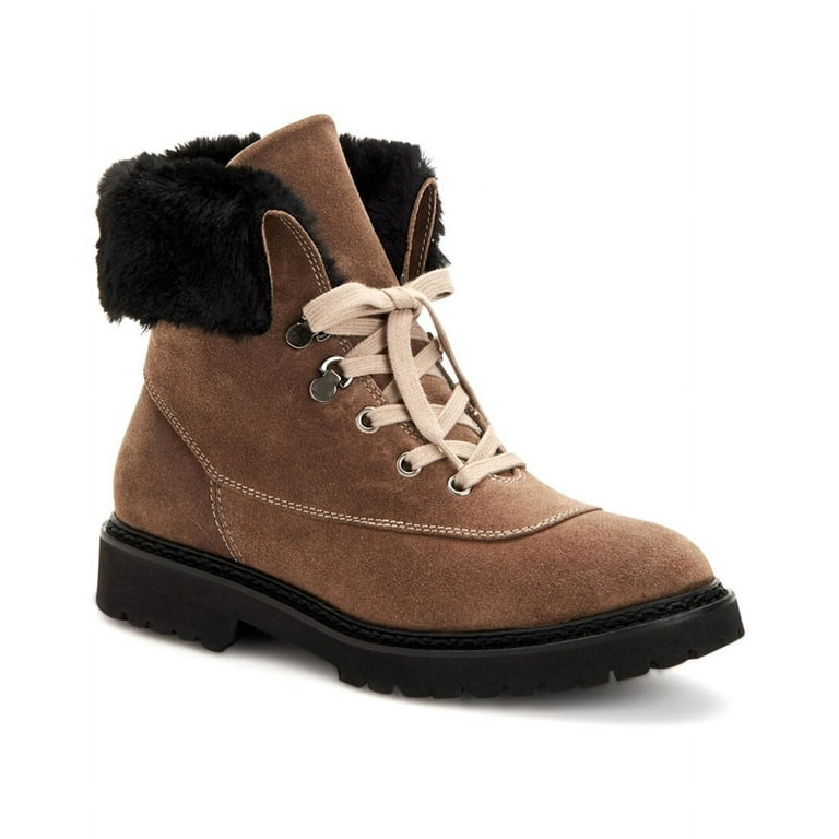 Aquatalia Marly Weatherproof Suede Boot 10.5 Brown Walmart