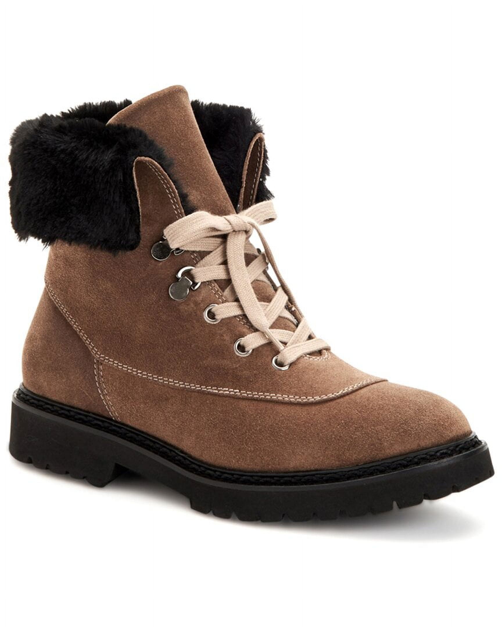 Aquatalia Marly Weatherproof Suede Boot 8 Brown Walmart