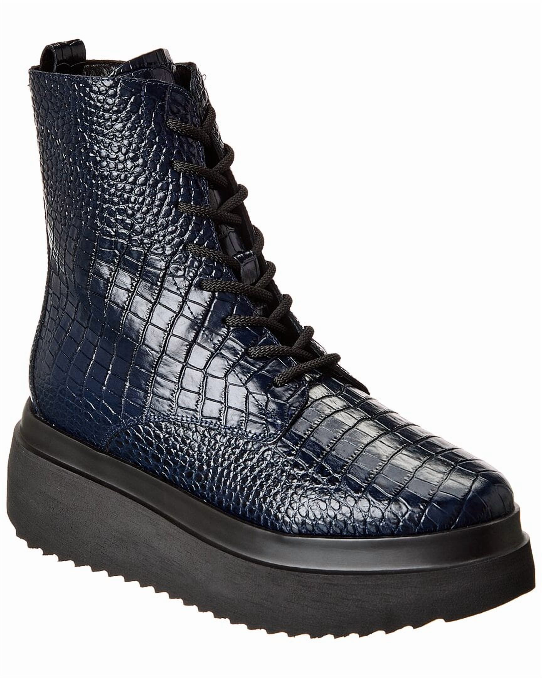 Aquatalia Blue Chukka Boots Florian Anthracite – Aquatalia® main image 2