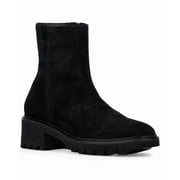 Aquatalia Saundra Weatherproof Suede Boot, 5, Black