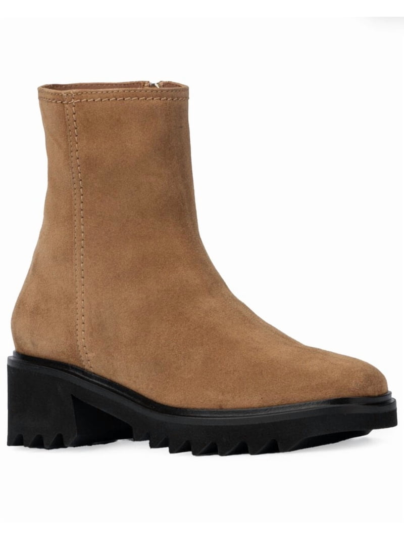 Aquatalia Saundra Weatherproof Suede Boot, 6, Brown  display picture 3