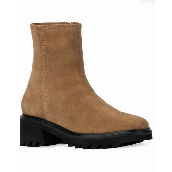 Aquatalia Saundra Weatherproof Suede Boot, 8, Brown