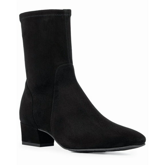 Aquatalia Stassi Weatherproof Suede Boot, 6, Black