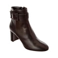 thumbnail image 1 of Aquatalia Women's Vanie Weatherproof Leather Booties 6 M Espresso, 1 of 3