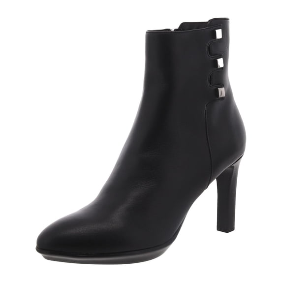 Aquatalia Womens Romea Leather Embellished Mid-Calf Boots