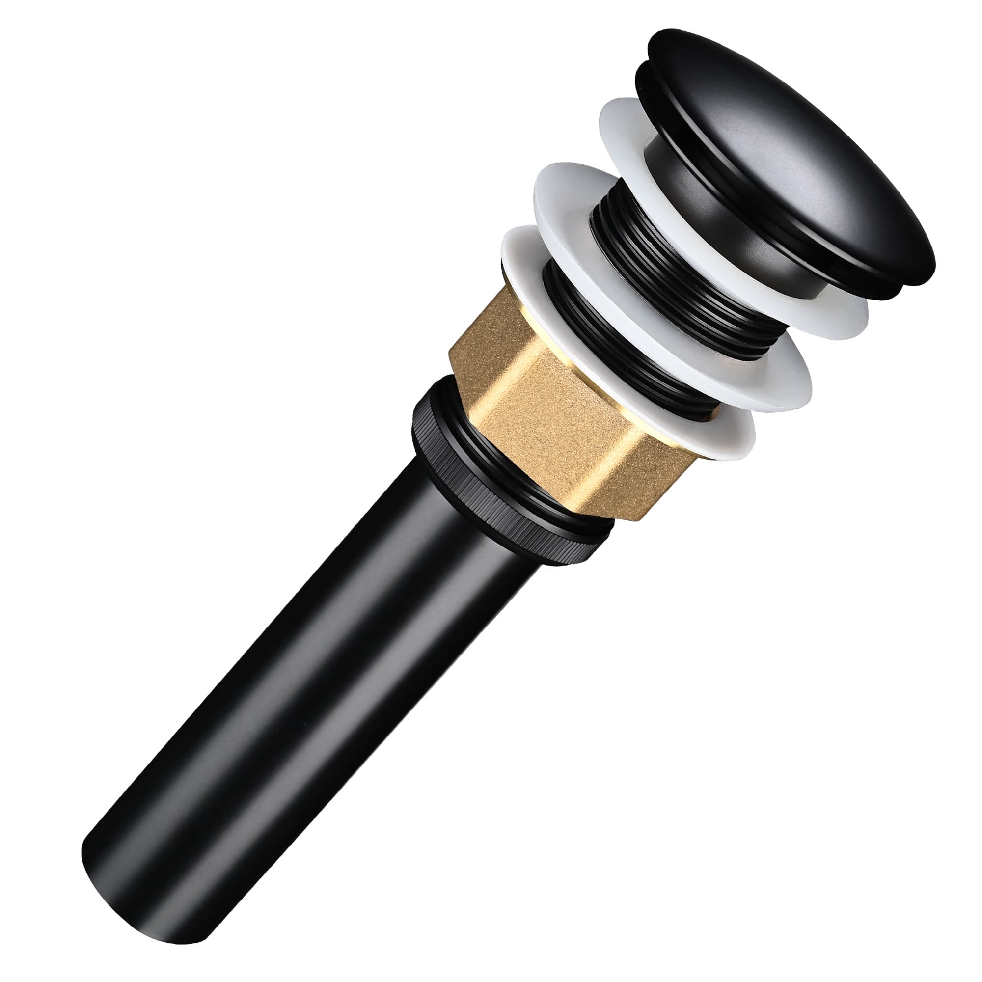 Aquaterior Bathroom Pop Up Drain without Overflow Lavatory Vessel Basin