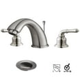 thumbnail image 1 of Aquaterior Faucet Bathroom Vessel Sink 3 Holes Lavatory Faucet w/ Drain, 1 of 7