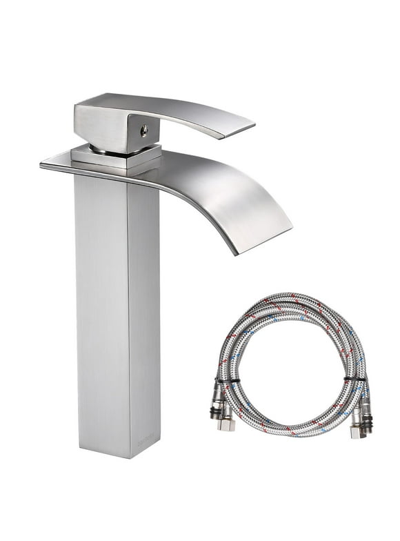 Aquaterior Modern 1 Hole Bathroom Faucet Vanity Sink Basin DIY Kitchen BN 3.5 lbs