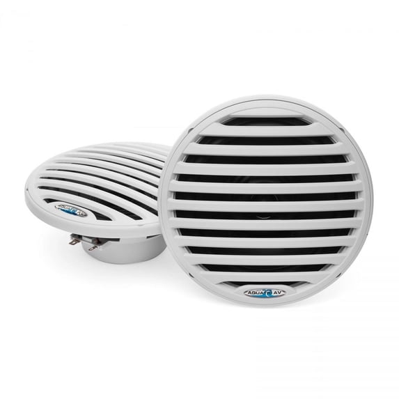 Aquatic Av EC121 6.5" Economy Speakers - White - Pair