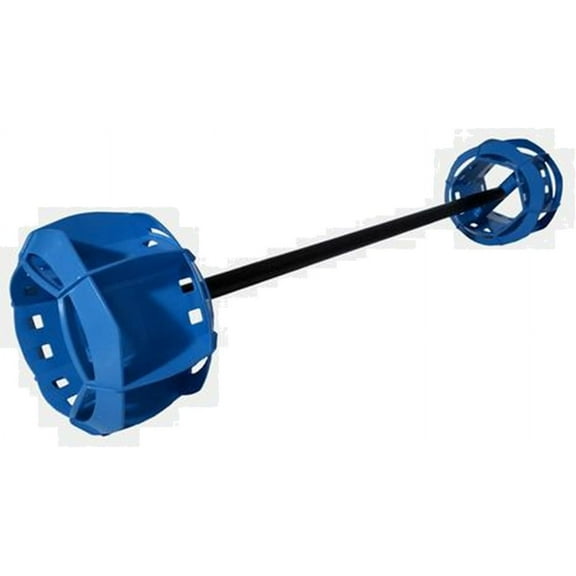 Aquatic Barbell - Blue (ASBBB) - Functional Pool Exercise Equipment | Water Weights | Includes Online Link to Access Barbell 360 Workout Program