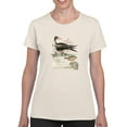 thumbnail image 1 of Aquatic Birds I T-Shirt Women -Sydenham Edwards Designs, Female 5X-Large, 1 of 4