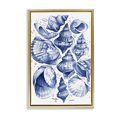 thumbnail image 1 of Stupell Industries Aquatic Conch Collection Gold Framed Floater Canvas Wall Art, design by LSR Design Studio, 31 x 21, 1 of 9