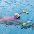 thumbnail image 1 of Aquatic Dumbbells, EVA Foam Water Dumbbells, Buoyant Pool Fitness Equipment for Water Aerobics, Yoga, and Strength Training, 1 of 6