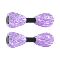 Aquatic Dumbbells for Fitness & Yoga Water Weights for Pool Training 2 Pcs Aerobic Exercise Dumbbells for Beginner Swimming Lightweight Aluminum Design Portable Water-Based Workout