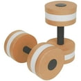 thumbnail image 1 of Aquatic Dumbbells for Pool & Water Exercise, Foam Pool Weights, Water Aerobics Equipment Dumbbells, Pool Fitness Barbells (Blue)2PCS, 1 of 6