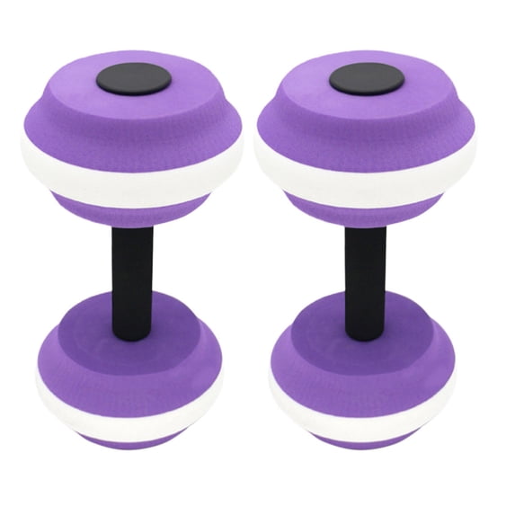 Aquatic Dumbells, 2PCS Water Aerobic Exercise Foam Dumbbell Pool Resistance, Water Aqua Fitness Barbells Hand Bar Exercises Equipment for Weight Loss