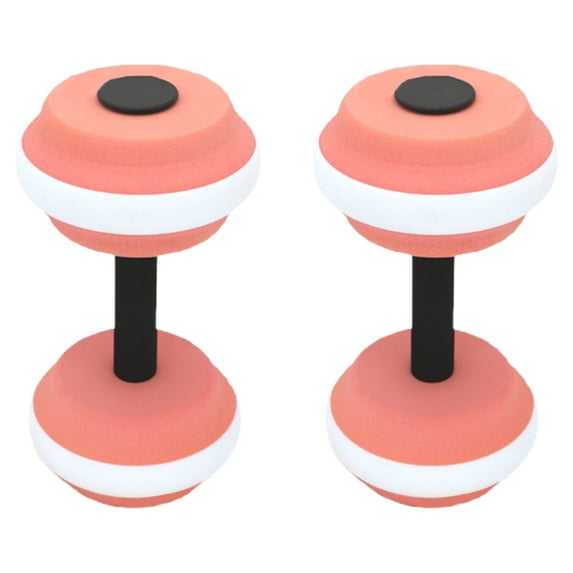 Aquatic Dumbells, 2PCS Water Aerobic Exercise Foam Dumbbell Pool Resistance, Water Aqua Fitness Barbells Hand Bar Exercises Equipment for Weight Loss