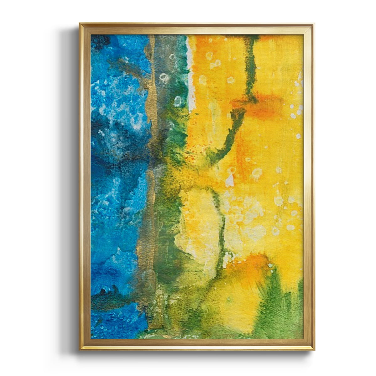 Aquatic Energy I Premium Framed Print, in Gold, Black, or Silver - Ready to Hang