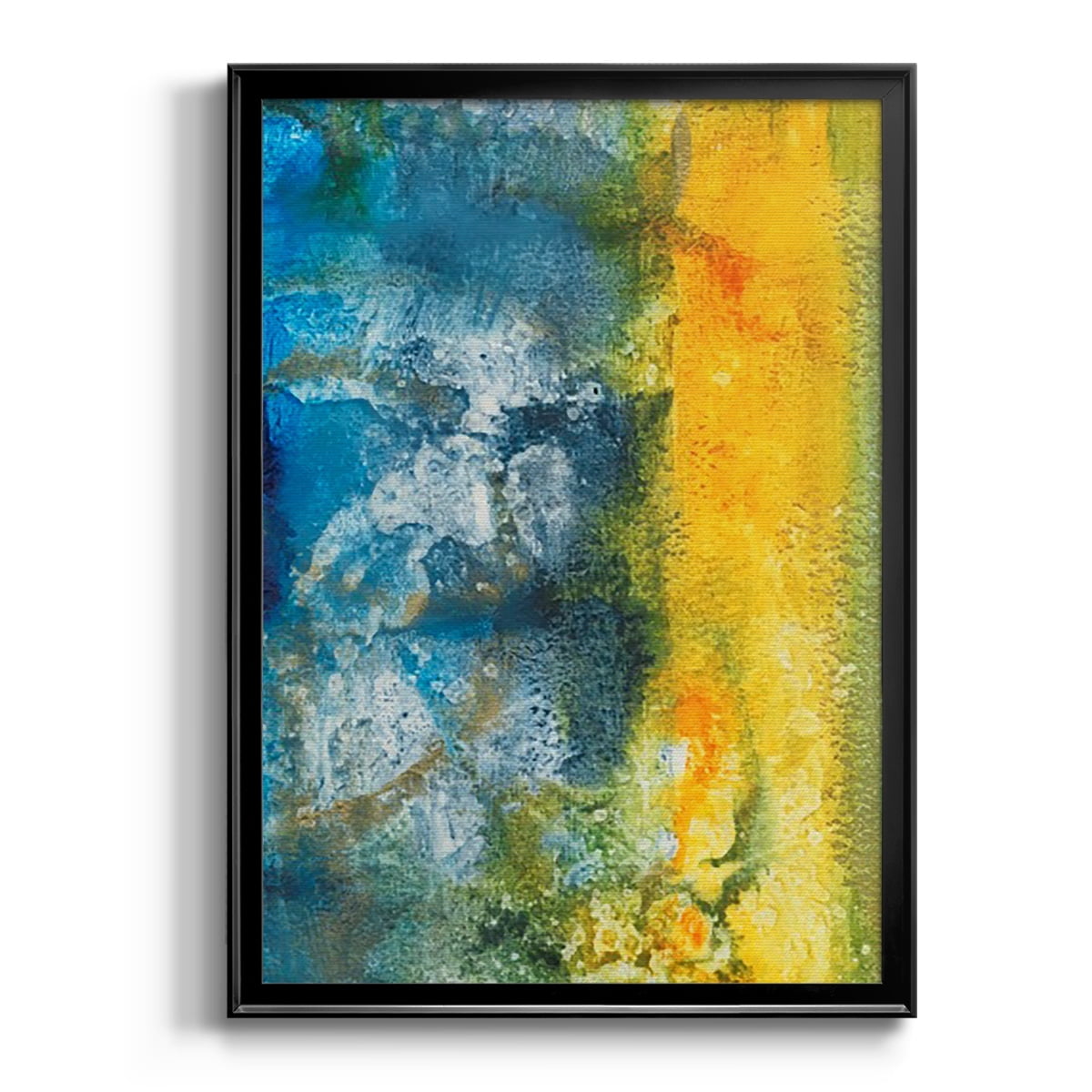 Aquatic Energy II Premium Framed Print, in Gold, Black, or Silver - Ready to Hang