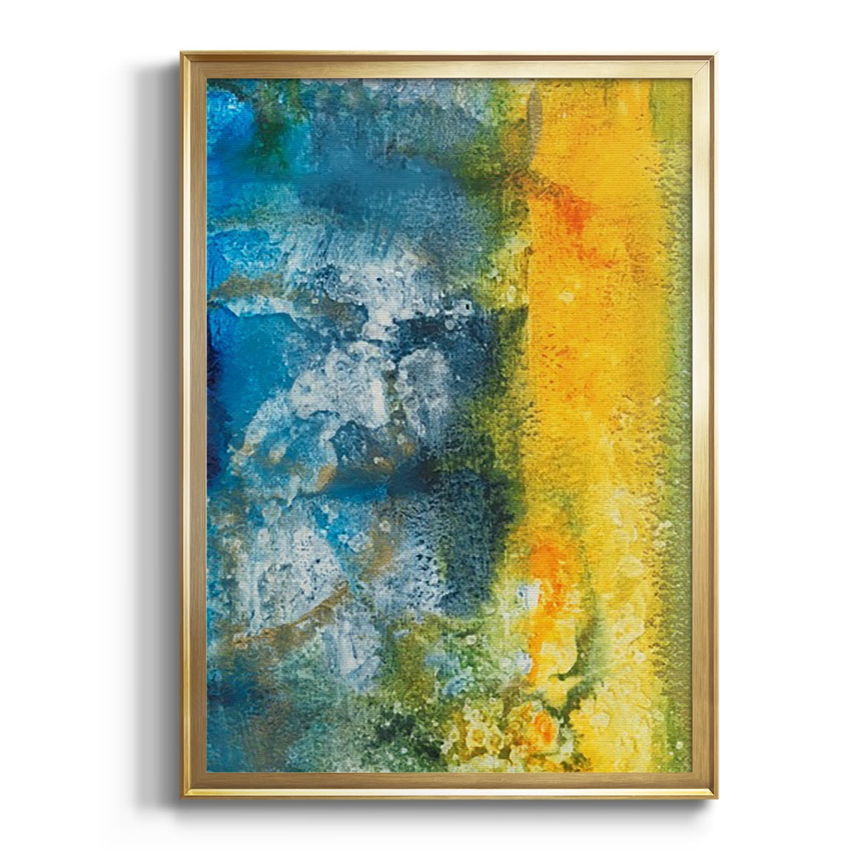 Aquatic Energy II Premium Framed Print, in Gold, Black, or Silver - Ready to Hang