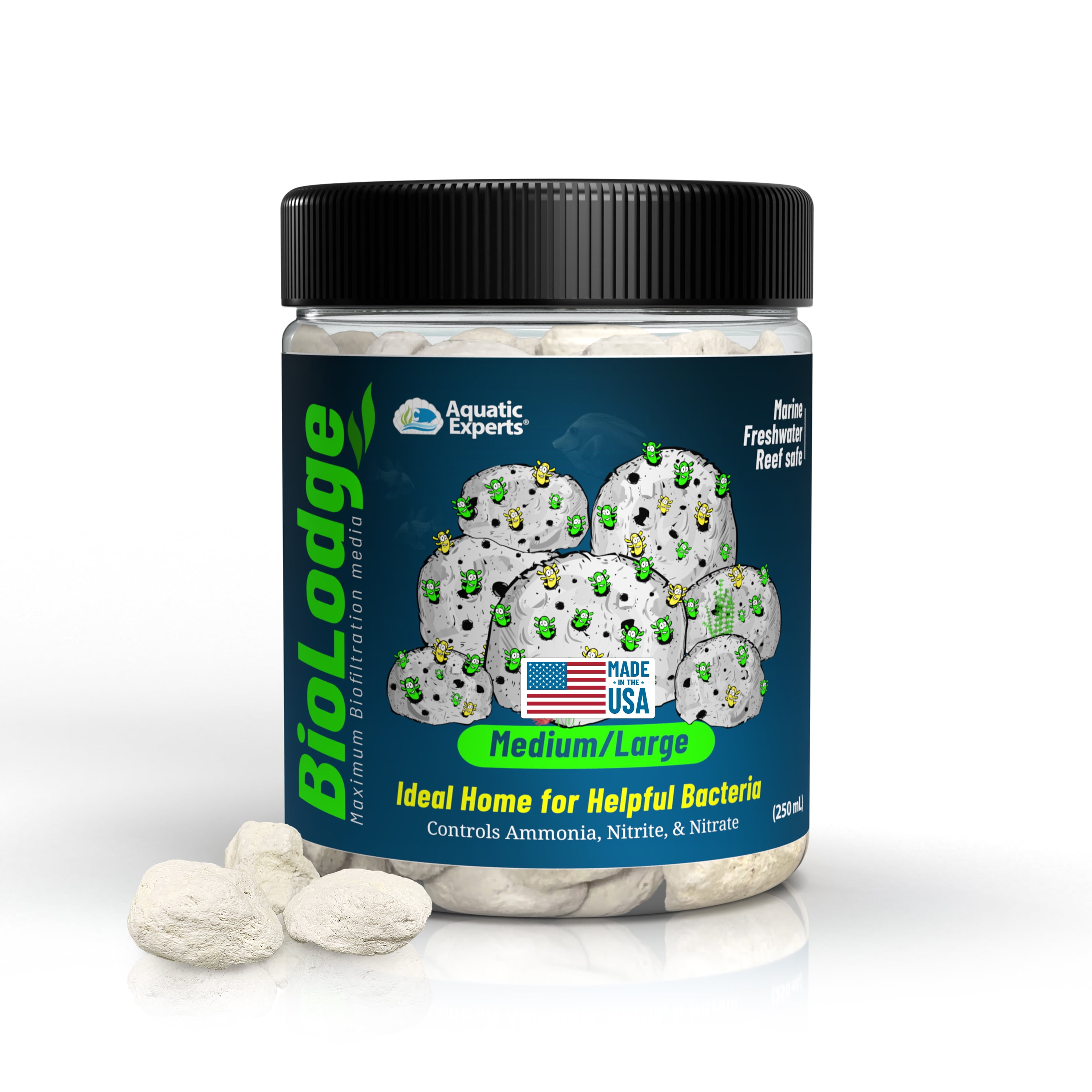 BioLodge 250 mL Aquarium Bio Media for Freshwater and Saltwater