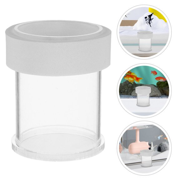 YOSADIER Betta Vacation Feeder For Office Use Transparent 1Pack
