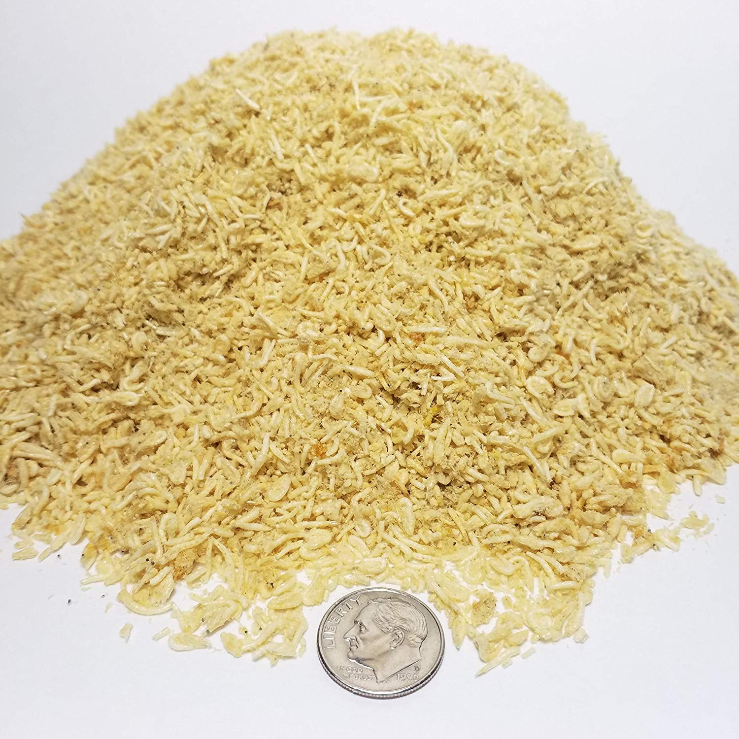 Mysis Shrimp, Freeze Dried Floating Mysis Shrimp for Marines, Corals, Anemones, Cichlids, Discus, Tetras, Goldfish, All Tropical Fish - 1-lb