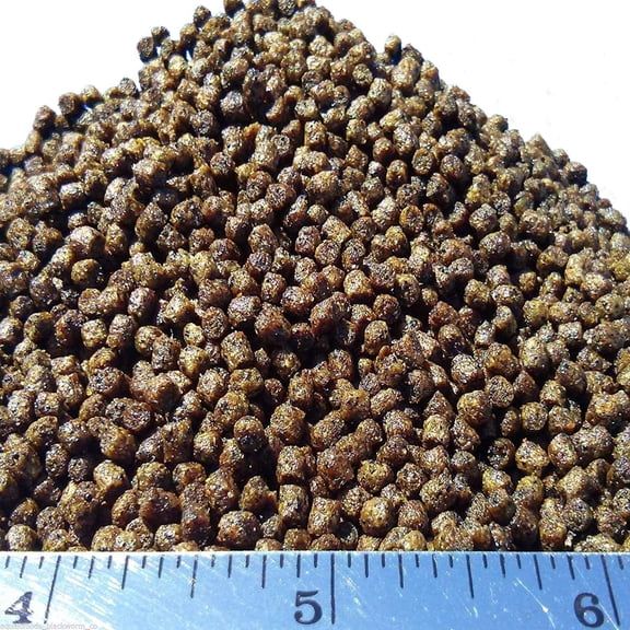 Aquatic Foods 2.5mm (3/32) Slow Sinking ALL Purpose Cichlid Pellets - 2-lbs