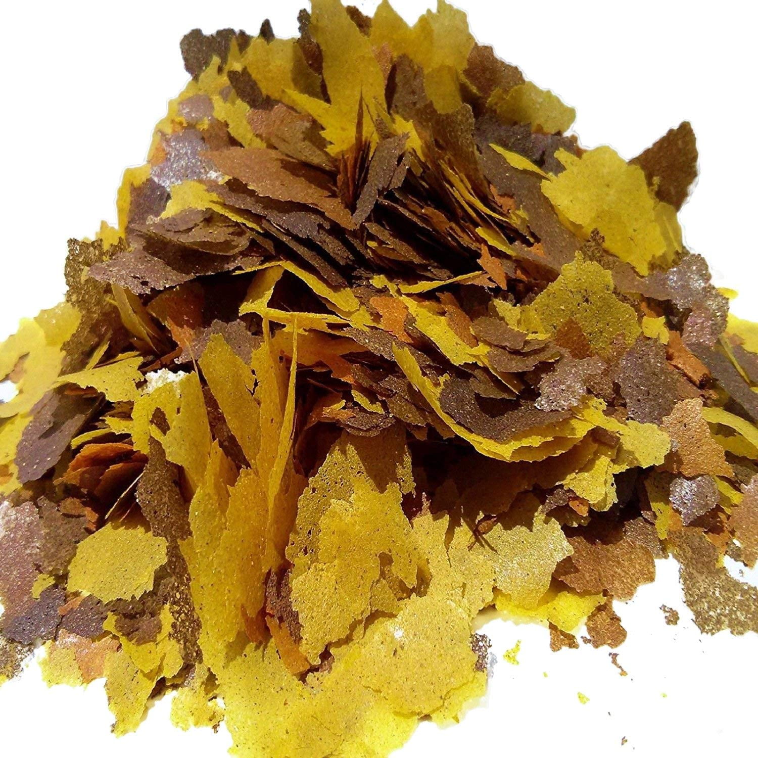Aquatic Foods 40% Silk Worm Flakes, Ultra Koi, Pond Fish, ALL Tropicals. Silkworm Increases Color Glossiness - 2-lbs