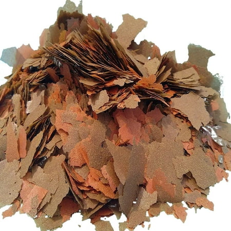 45% California Blackworm & Brine Shrimp Flake Blend, ULTRA Premimum Tropical Fish Flakes Made in USA! - 1-lb