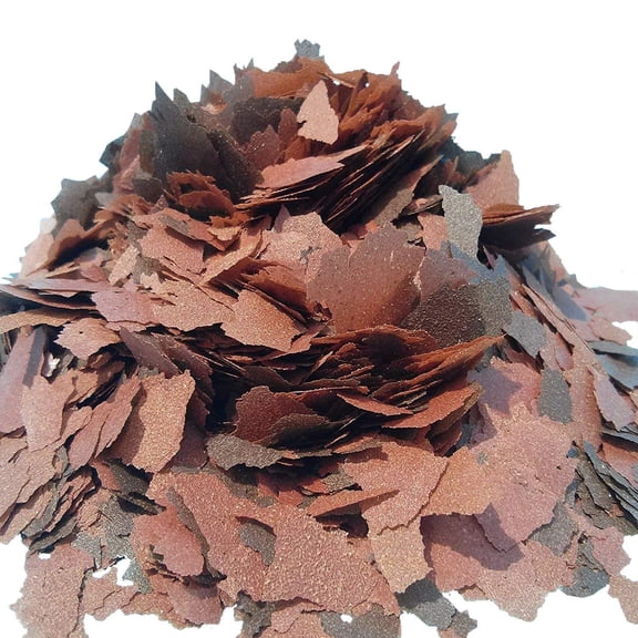 45% California Blackworm & Cichlid Color Red Flake Blend, ULTRA Premimum Tropical Fish Flakes Made in USA! - 1/2-lb
