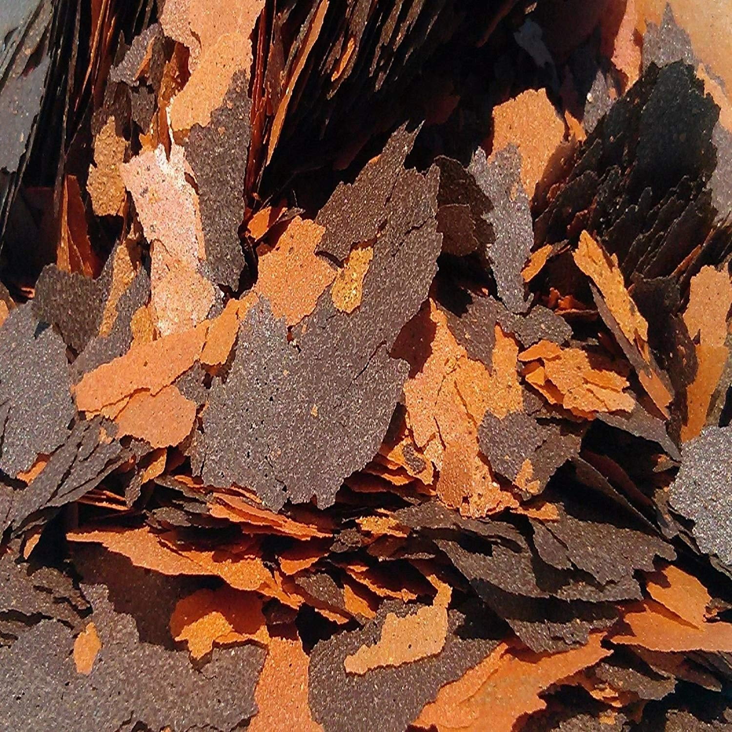 Aquatic Foods 45% Blackworm & Color Brightener Flake Blend, ULTRA Premium Tropical Fish Flakes - 1-lb