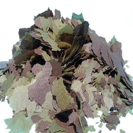 45% California Blackworm & Spirulina Flake Blend, ULTRA Premimum Tropical Fish Flakes Made in USA! - 1/4-lb