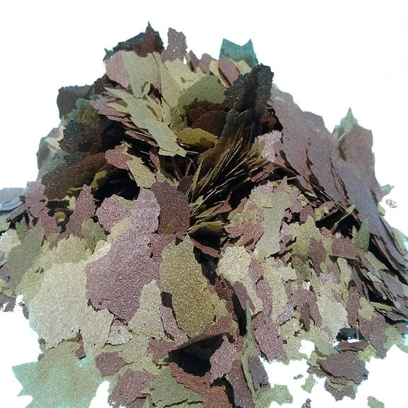 45% California Blackworm & Spirulina Flake Blend, ULTRA Premimum Tropical Fish Flakes Made in USA! - 1/8-lb